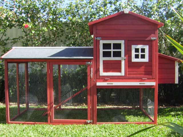 Red Resort chicken coop