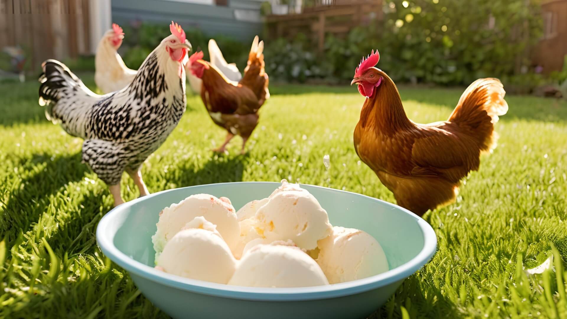 Can Chickens Eat Ice Cream? Is It Safe?