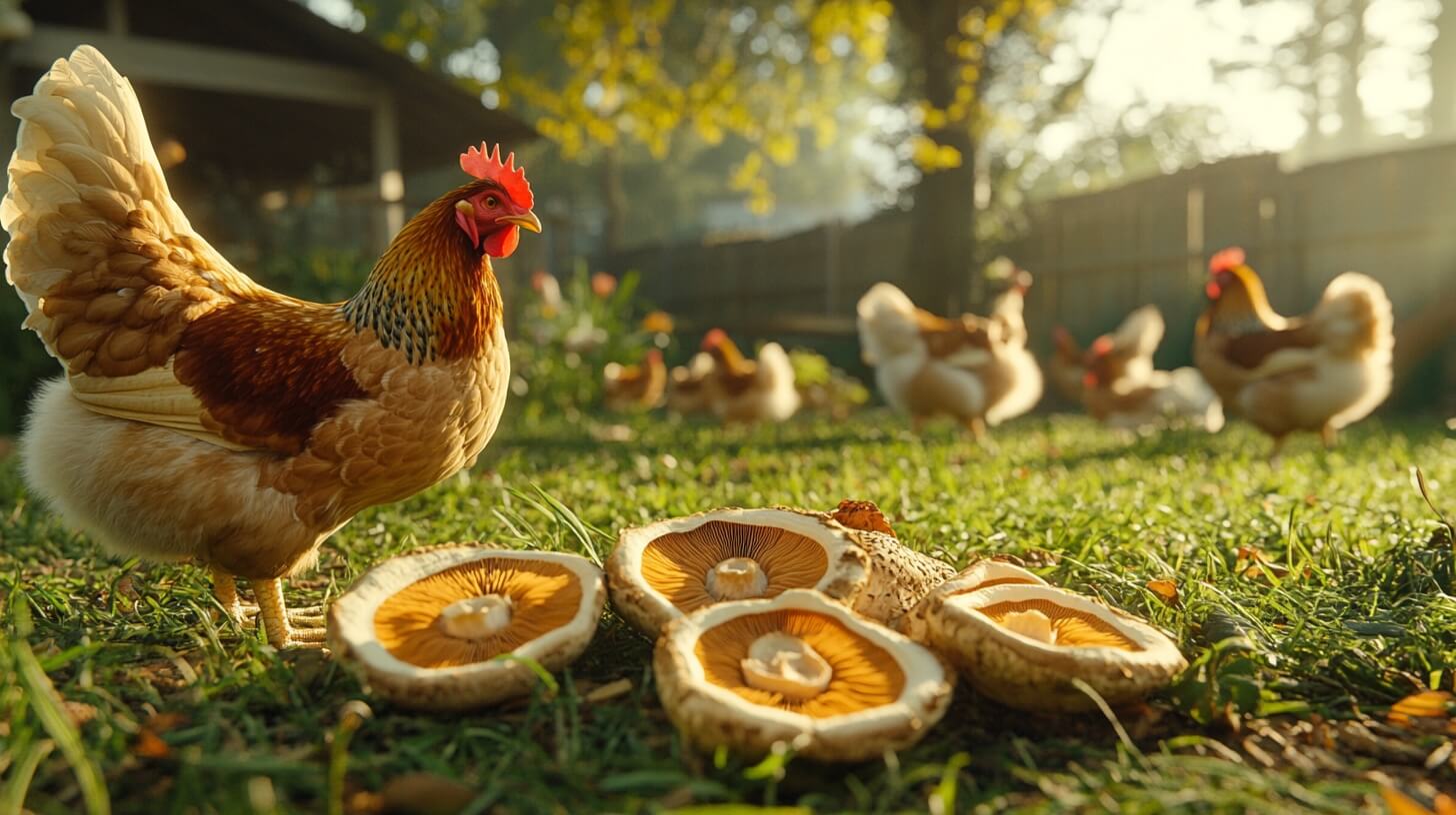 Can Chickens Eat Mushrooms? Are They Safe?