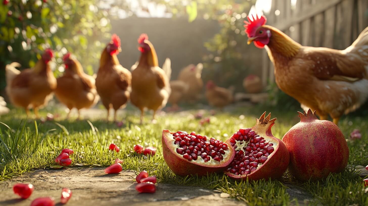 Can Chickens Eat Pomegranate? Is It Safe?
