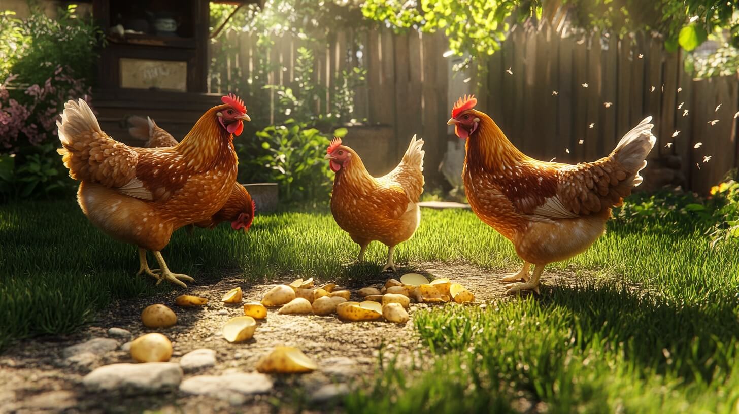 Can Chickens Eat Potato Peel? Is It Safe?