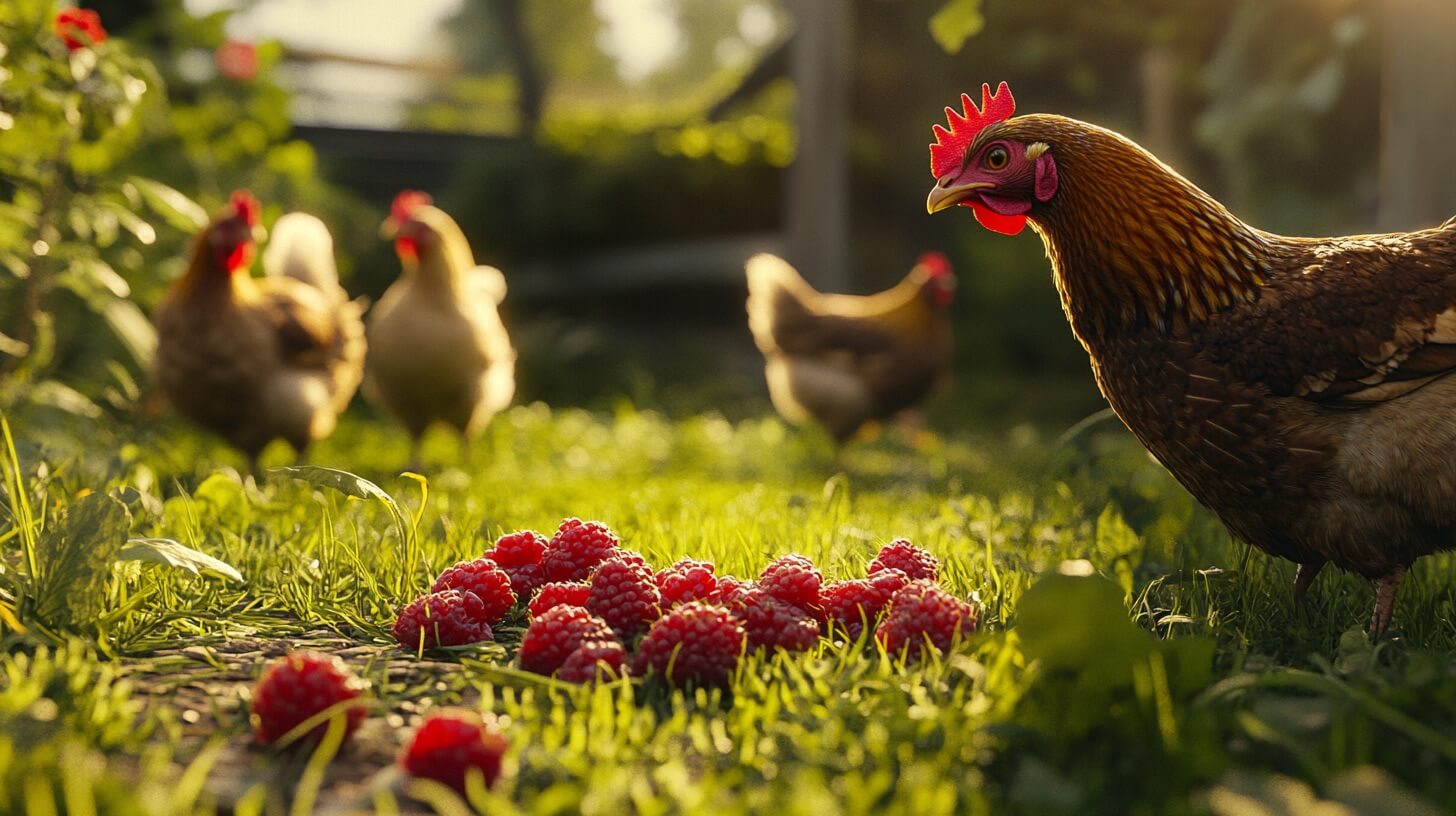 Can Chickens Eat Raspberries? Is It Safe?
