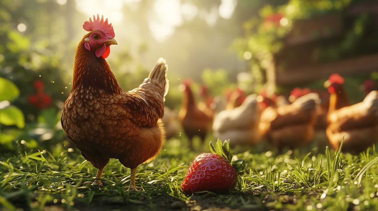 Can Chickens Eat Strawberries? Is It Safe?